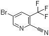 5-bromo-3-(trifluoromethyl)picolinonitrile cas no. 1214377-57-7 97%